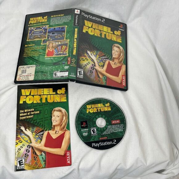 Wheel of Fortune PS2 PlayStation 2 - Complete CIB Tested & Working - Picture 1 of 6